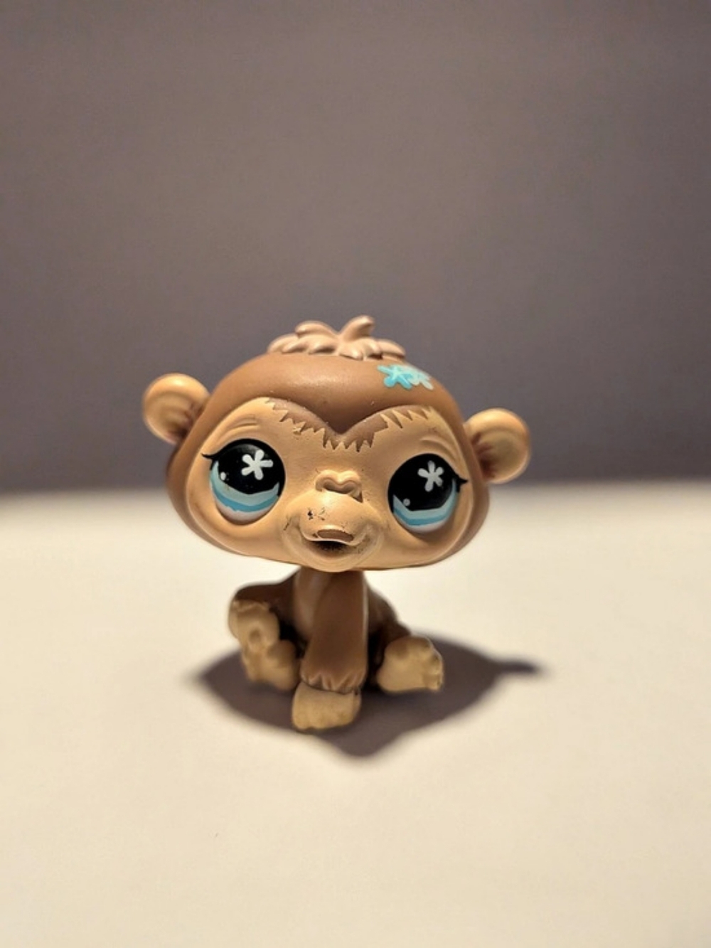 Hasbro Littlest Pet Shop Monkey #485 Brown Toy
